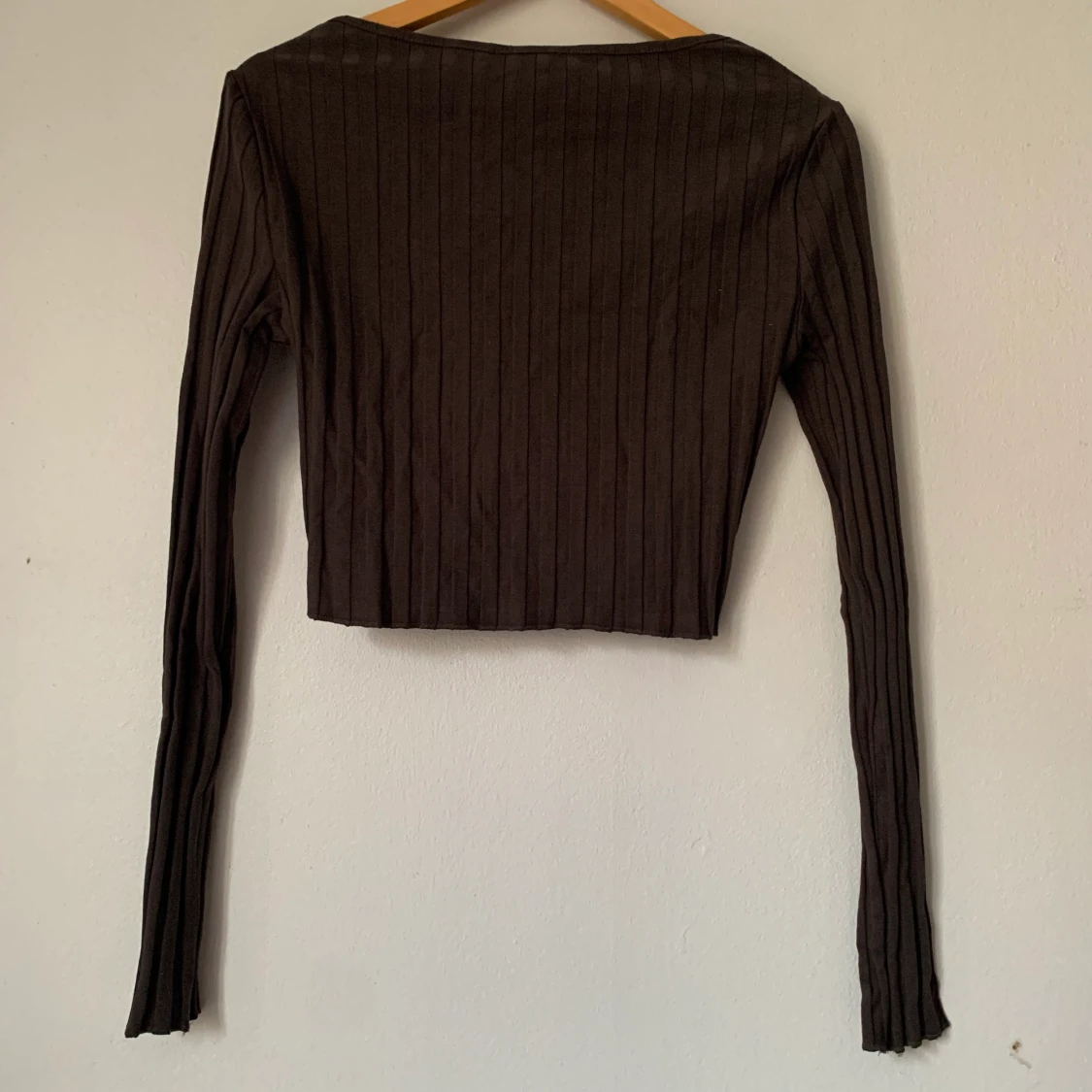 Brun blus/crop top  - 91