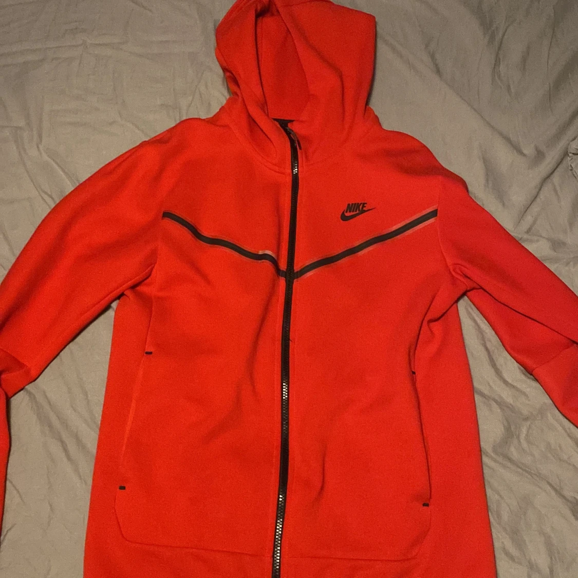 Nike tech fleece röd - 90