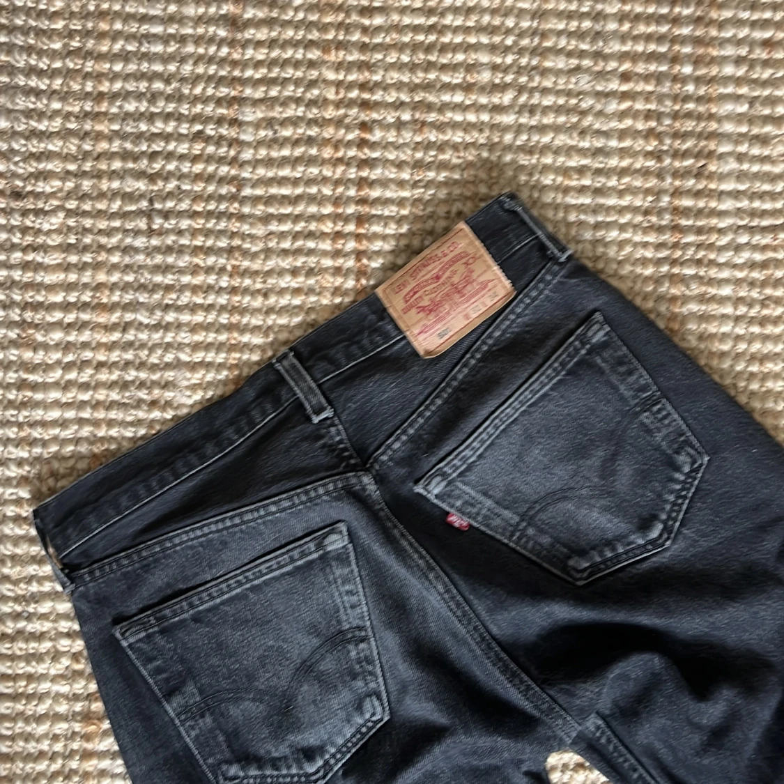 Svarta vintage Levis  - 90
