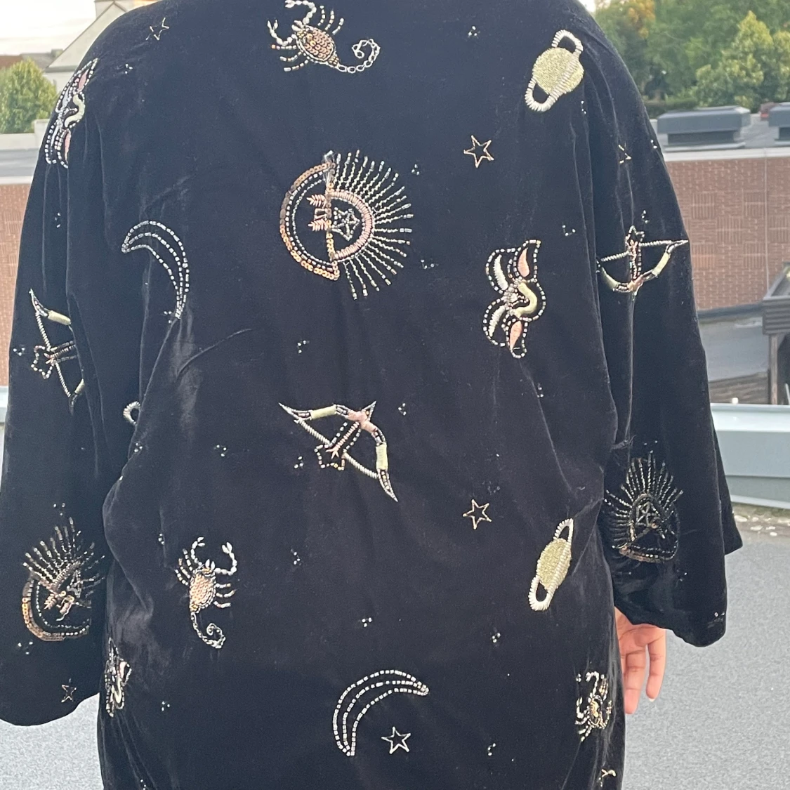 Pimkie Astrologimönstrad Kimono strl L - 91