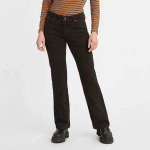 Levi’s low waist bootcut - Levi’s low-pitch bootcut i svart strl 24/31, knappt använda ca 1-2 ggr så i mkt bra skick. 