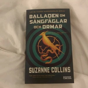 Balladen om sångfåglar och ormar - Säljer då jag har två upplagor. Helt ny och oläst. Svenska