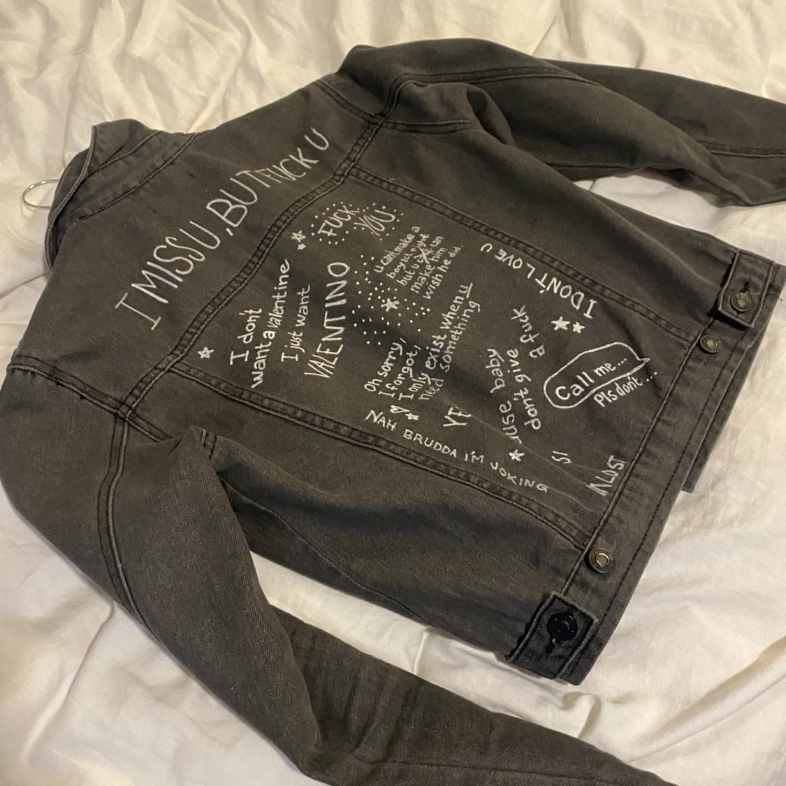 Skitsnygg jeansjacka❤️‍🔥