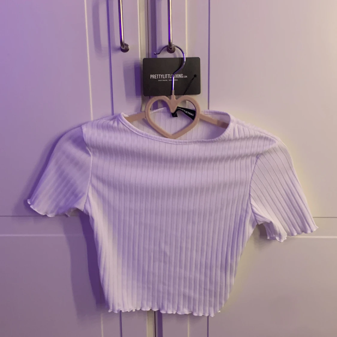 Ribbed crop top PLT