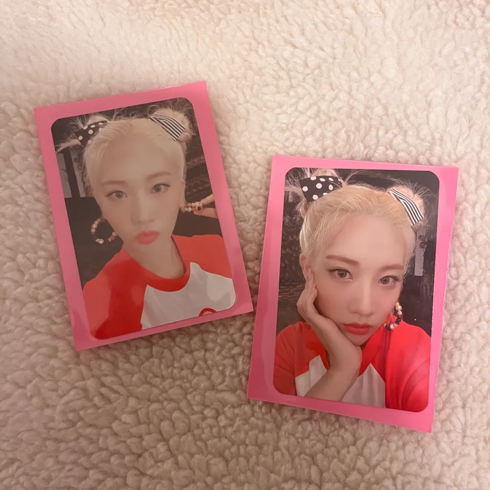 Säljer 2 photocards på Kim Lip från Loona! 50 styck och 15 kr frakt :) . Övrigt.