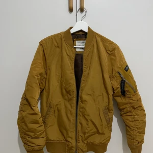 Bomberjacka, tjock - Bomberjacka från Pull&Bear i tjockare modell, dvs varm och funkar perfekt på vintern.  Storlek S Använd ett fåtal gånger, mer eller mindre nyskick.   Djur finns i hemmet, jackan tvättas innan försäljning!