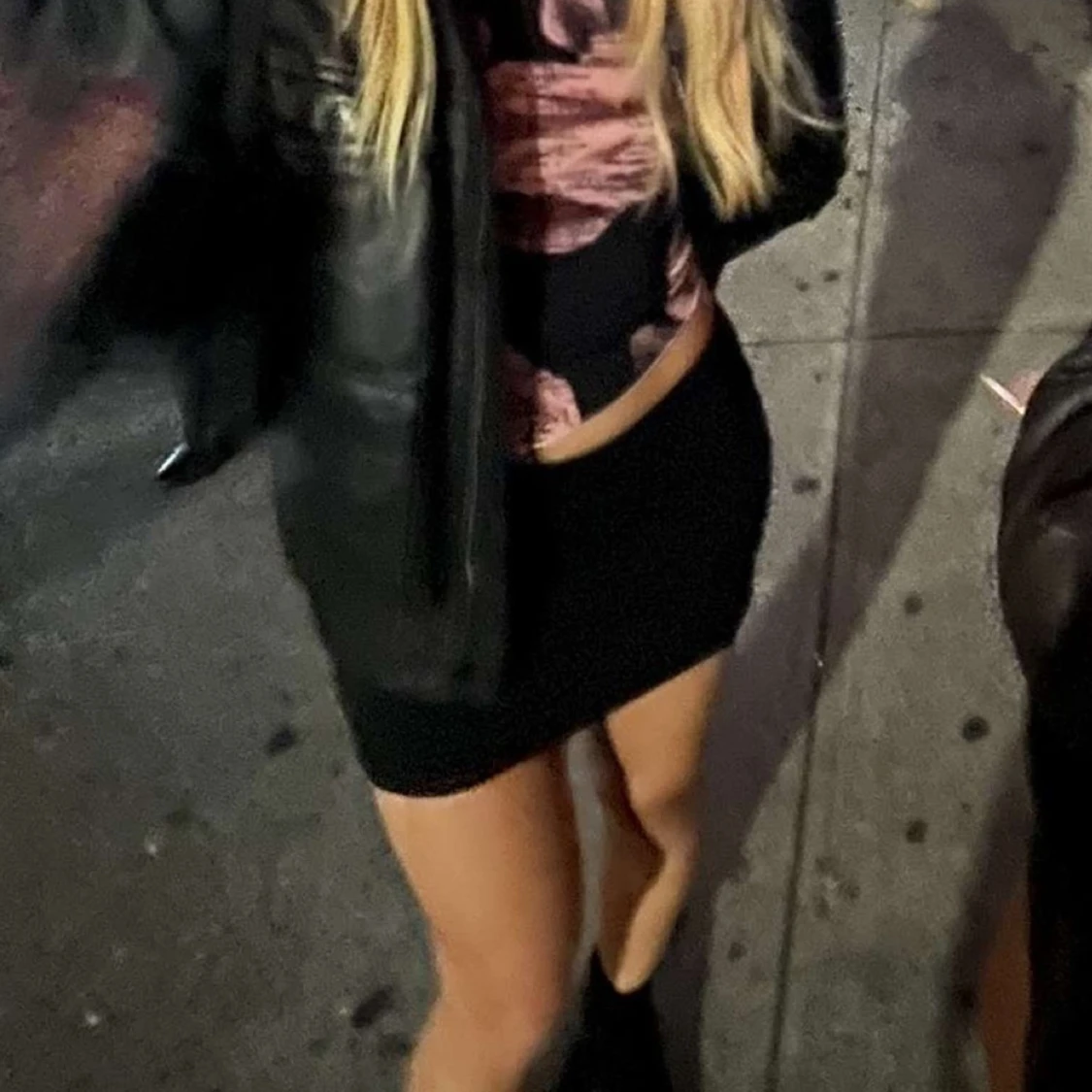 Svart miniskirt  - 90