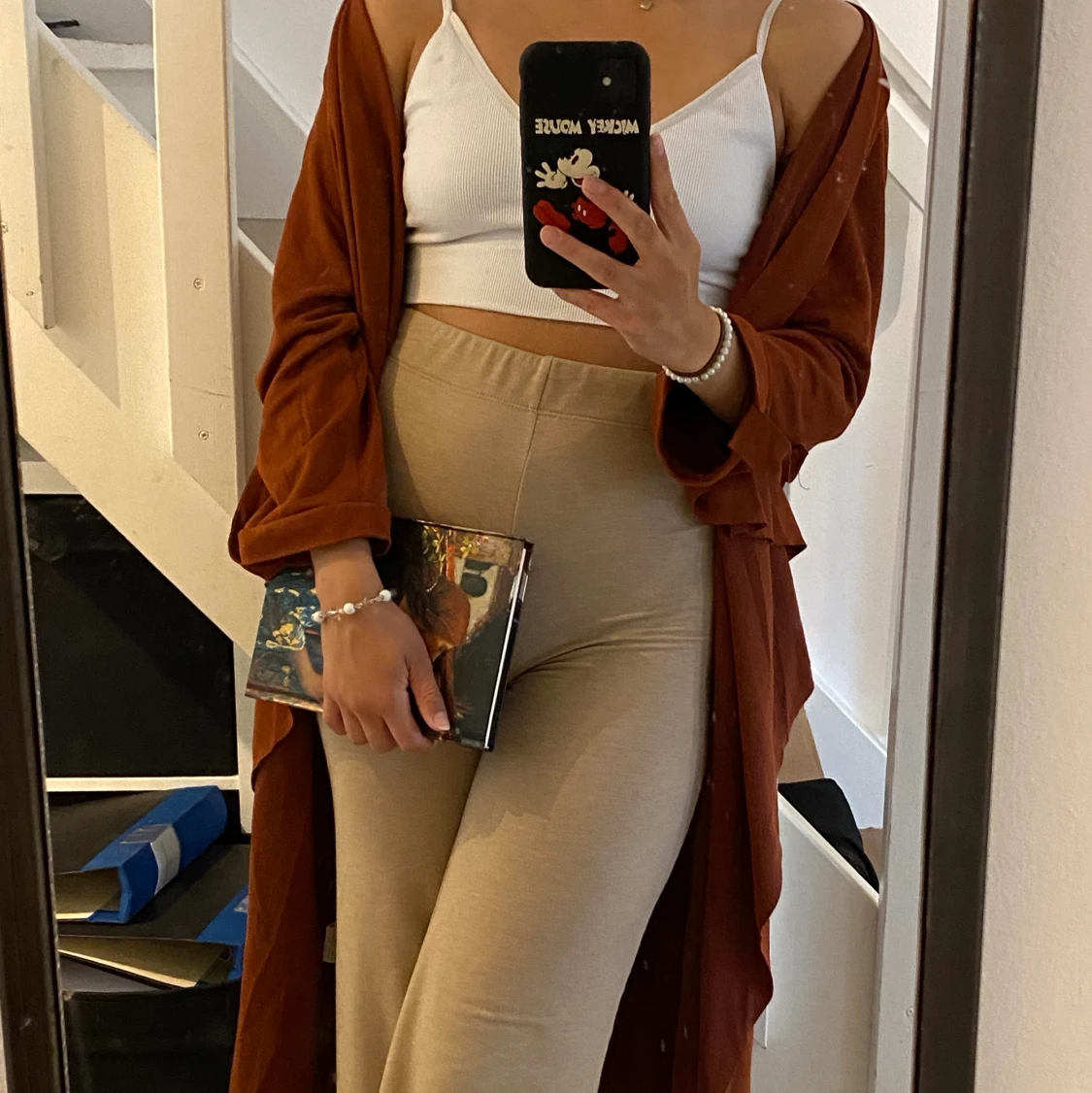 Bronsfärgad kofta - 90