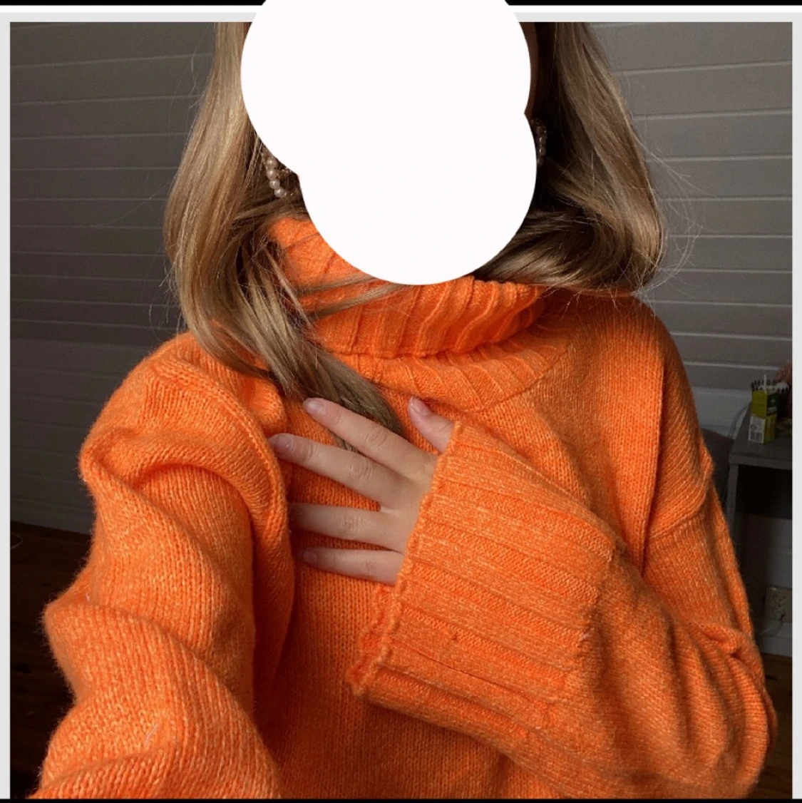 Orange polo från h&m strl Xs - 91