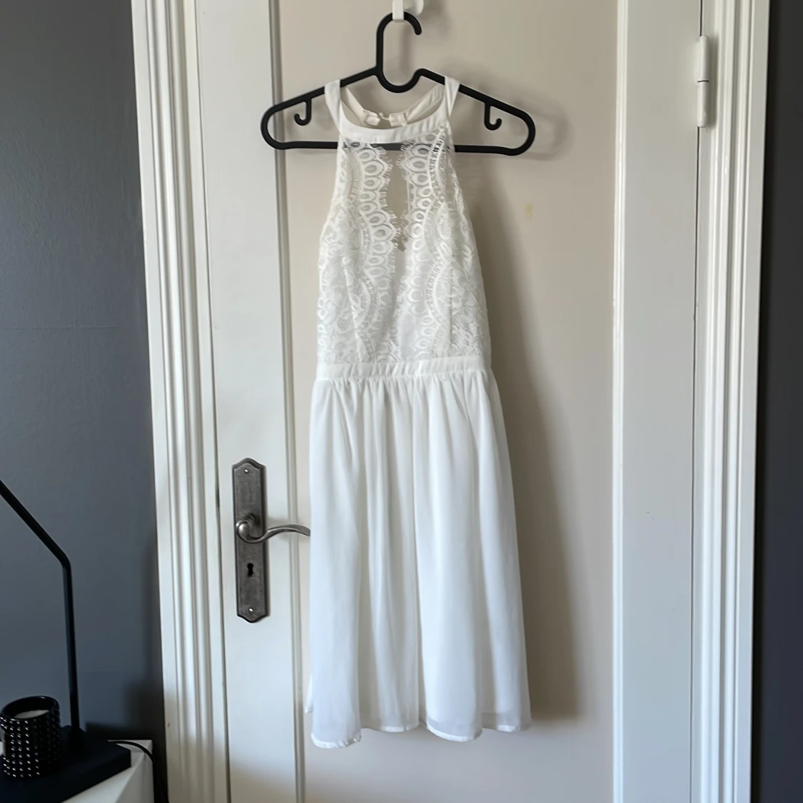 Vit klänning