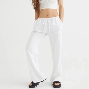 Lågmidjade linnebyxor - Superfina linnebyxor som är slutsålda överallt. Storlek S💓