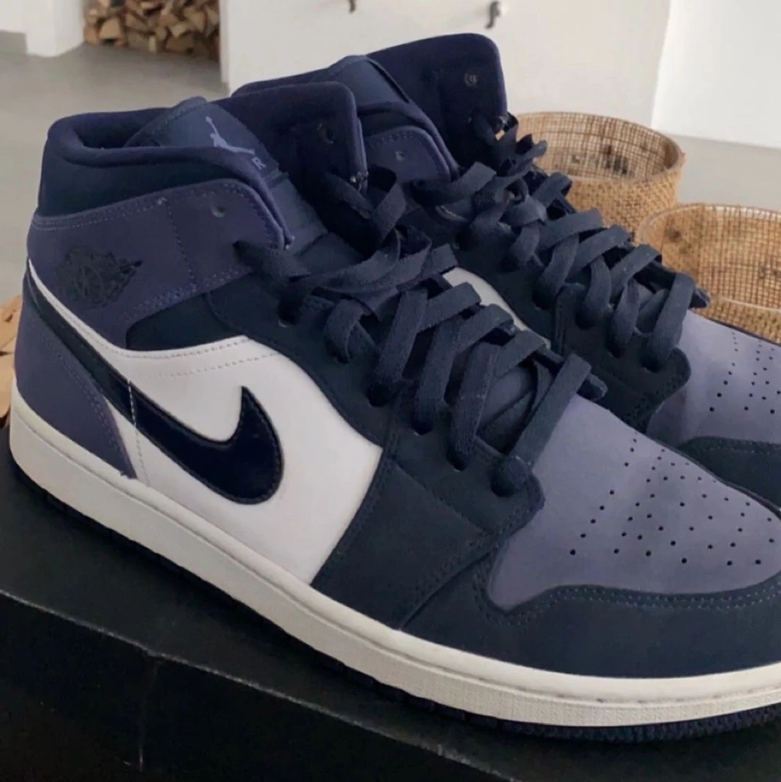 Jordan 1 sanded purple