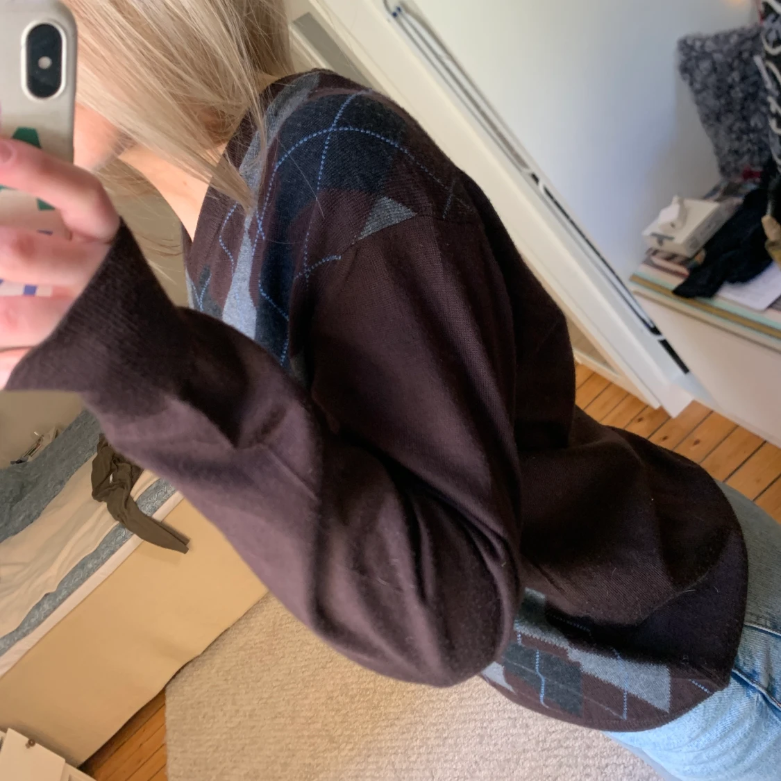 Stickad tröja  - 90