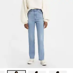 Säljer mina Levis jeans, 70’s high med hög midja i storlek w26 L32. Knappt använda eftersom de inte passar mig