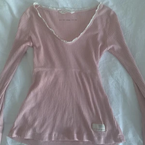 rosa långärmad topp - söt topp från odd molly, skriv för fler bilder 💘