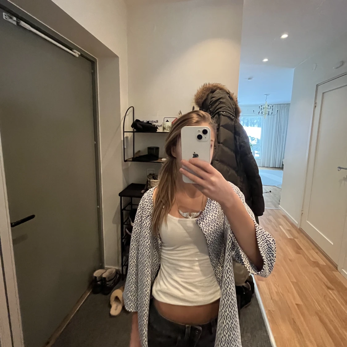 Skiiit snyg kofta - 90