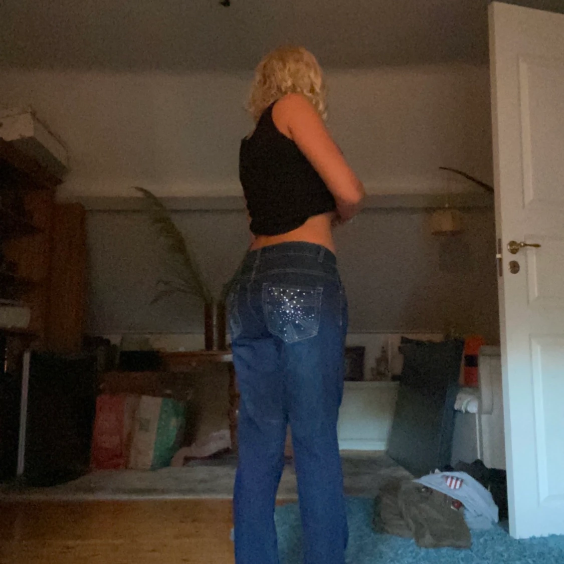 Lågmidjade jeans - 91