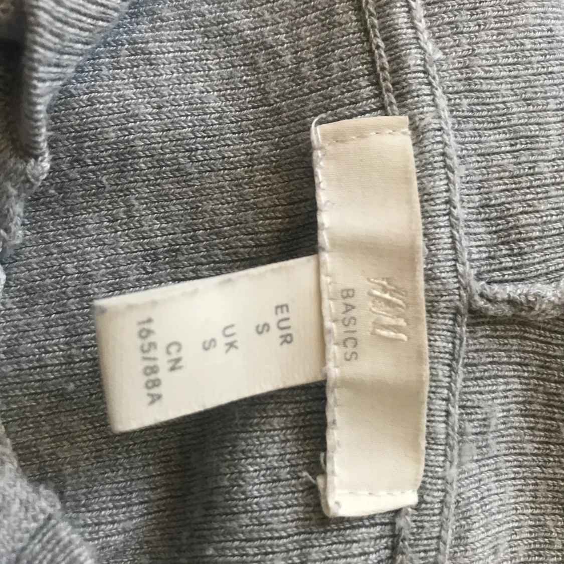 Grå Cropped Zip-Through Hoodie H&M - 91