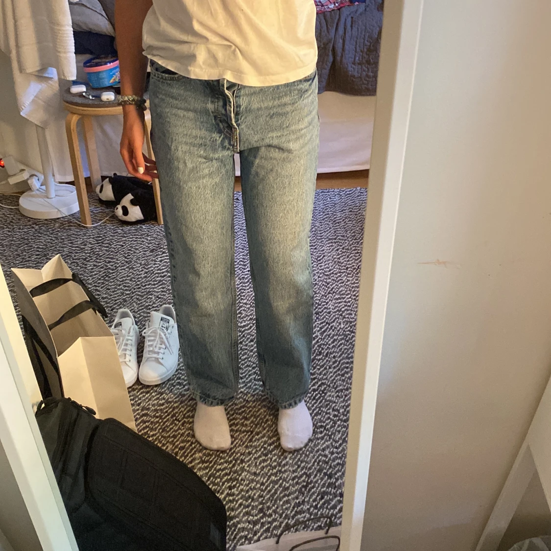 straight jeans från zara 