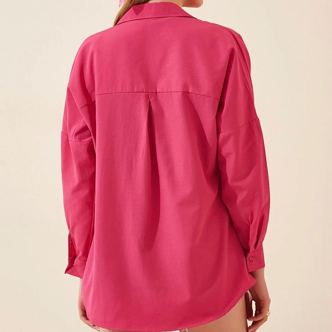 Skjorta - Rosa - Oversize - 91