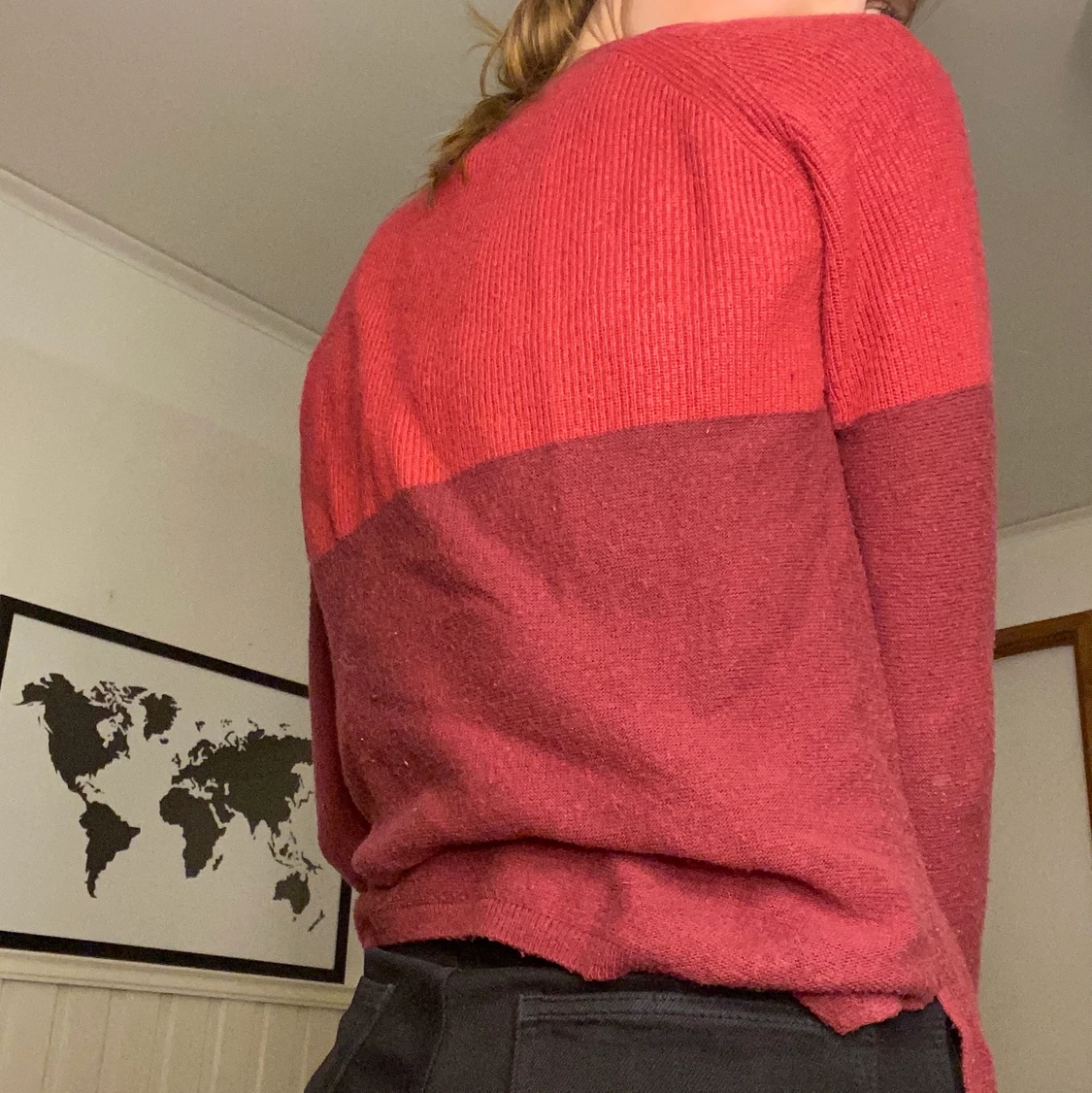 Röd tröja  - 90