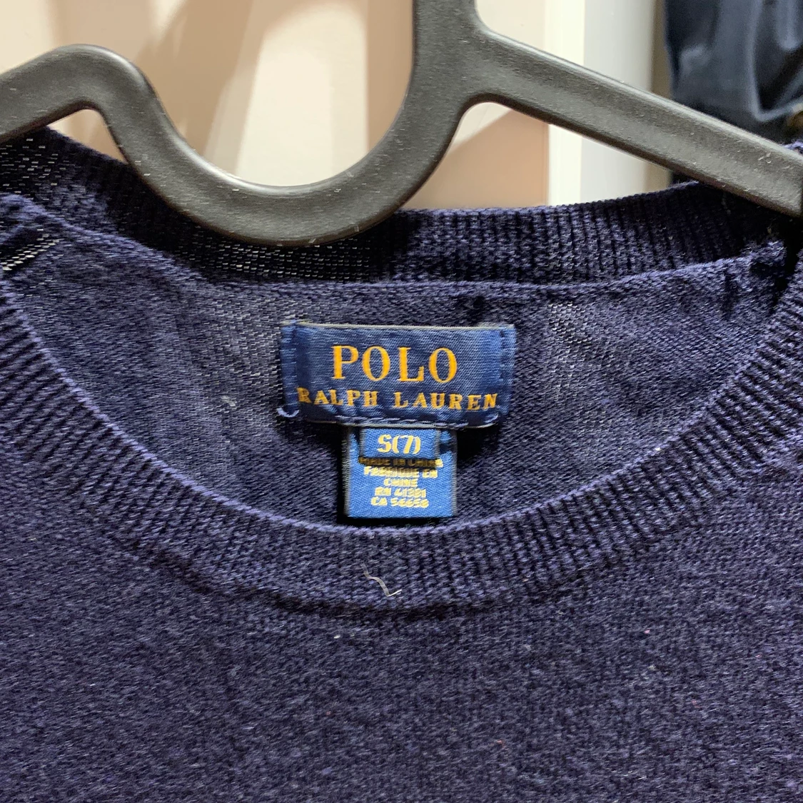 Ralph Lauren klänning blå merinull  - 90