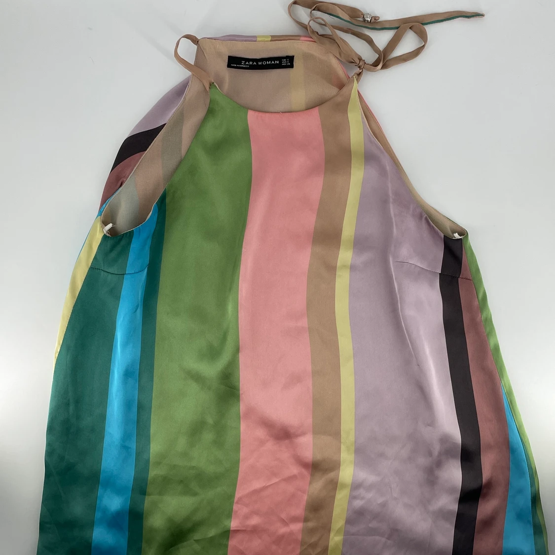 Satin Halterneck top