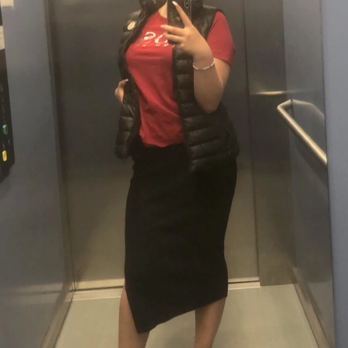 Hugo boss t-shirt röd🤎  - 90