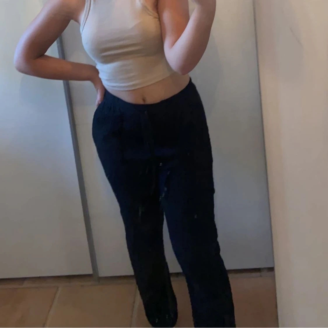 Linnebyxor från zara!!