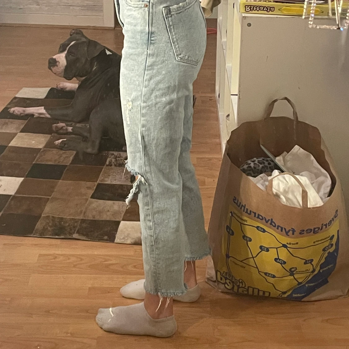 Mom jeans från ASOS stl 32 - 90