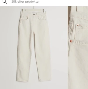 90’s petite high waist jeans strl 30 - Nyinköpta beiga jeans från Gina tricot som är helt oanvända. Passar i längd för de som är 155-160 ungefär och är i storlek 30 i petite (som betyder extra litet). De säljs för 250 (orginalpris 600kr)💕