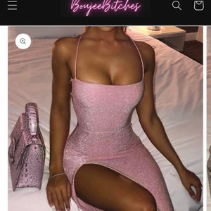 Glitter Split dress - Glitter dress, with open split 