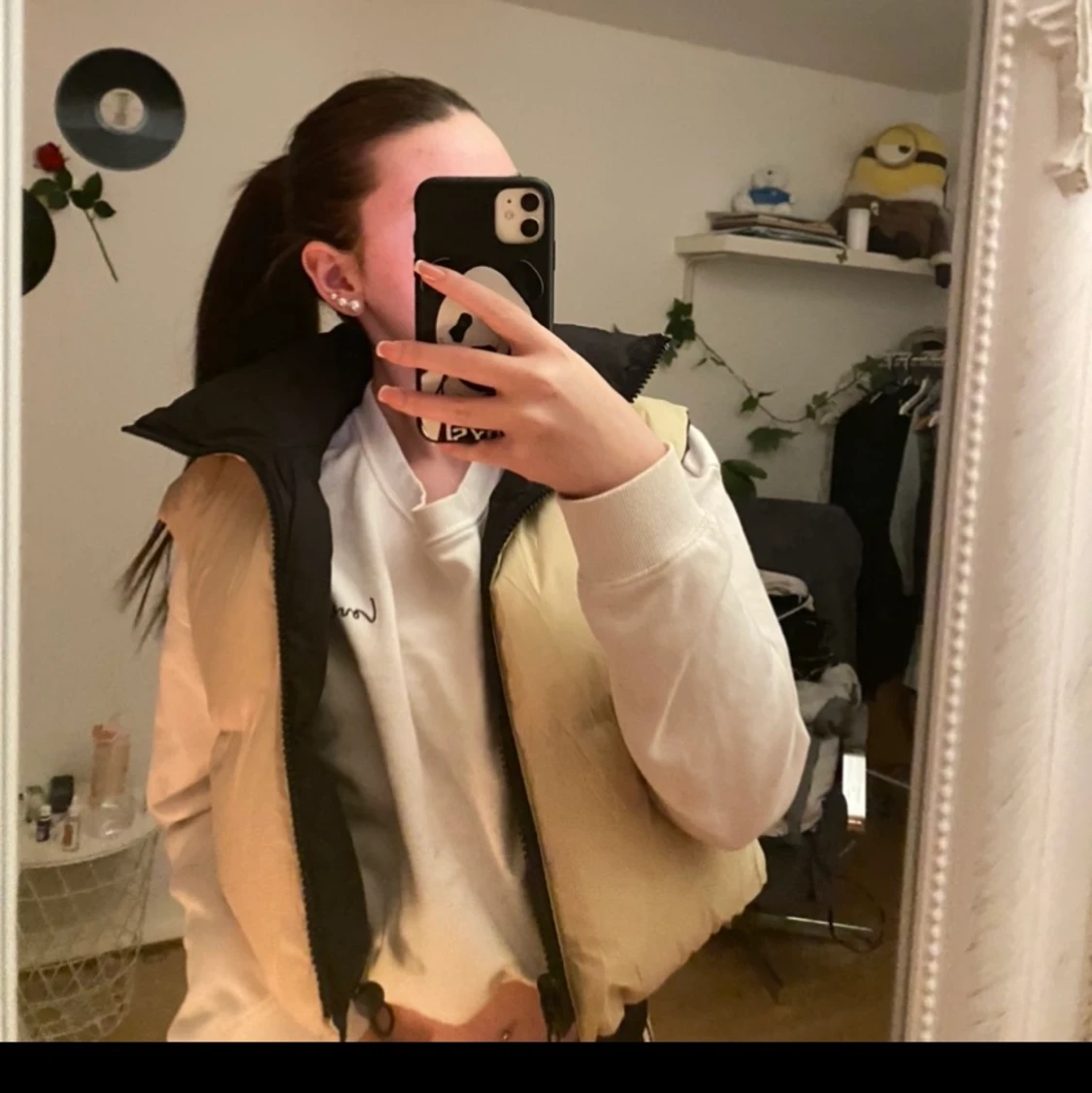 Kort puffer väst - 90