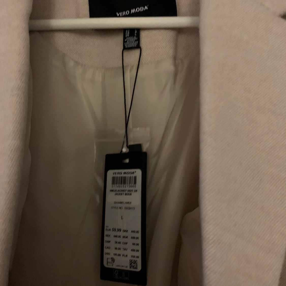 Ljusbeige vårkappa - 91