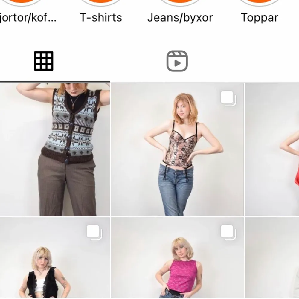 Hej! Kommer inte vara aktiv och sälja plagg här på plick för tillfället, de flesta av kläderna jag har här på plick går att köpa via instagram @3anssecondhand!🌸 . Jeans & Byxor.