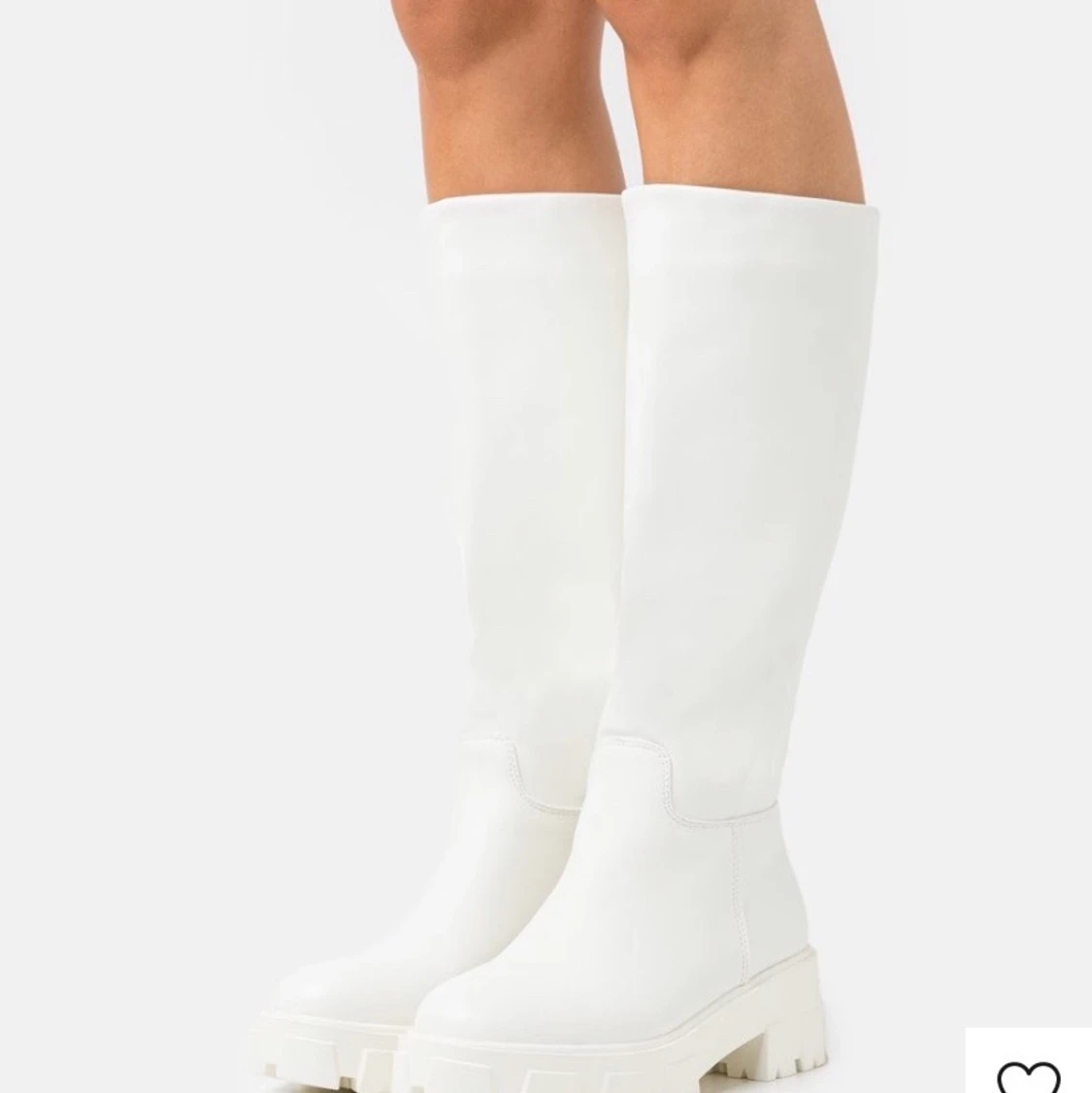 Stövlar profilsula vita