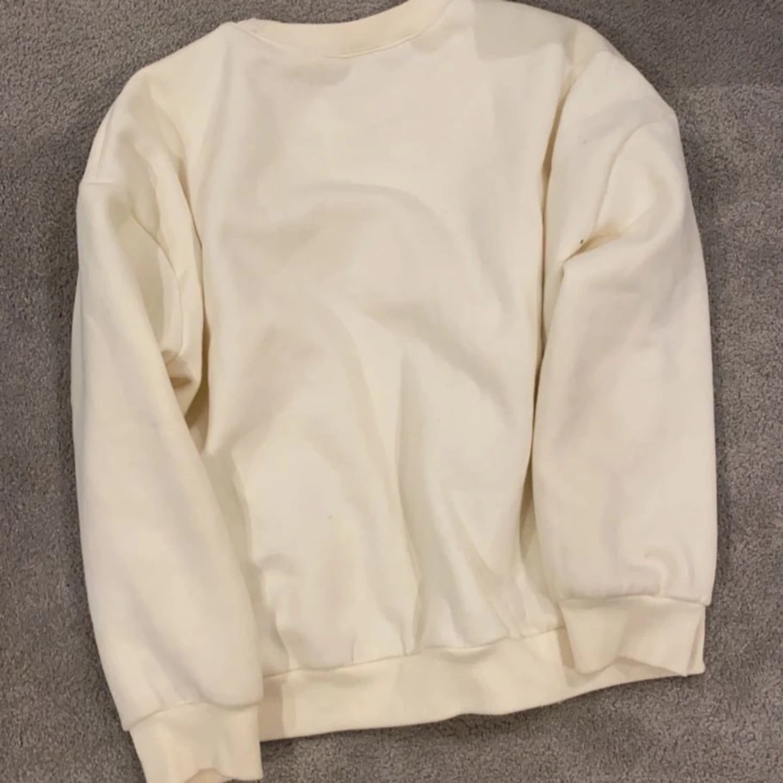 Vit sweatshirt - 90