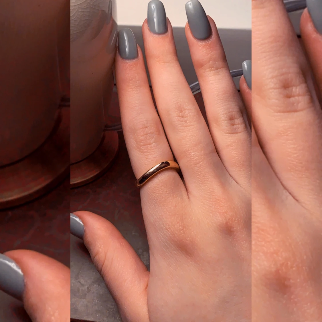 Superfin tunn ring - 90