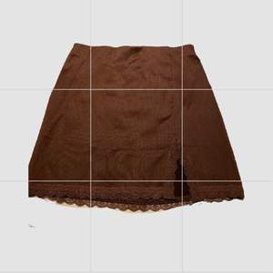 Brown autumn style skirt 