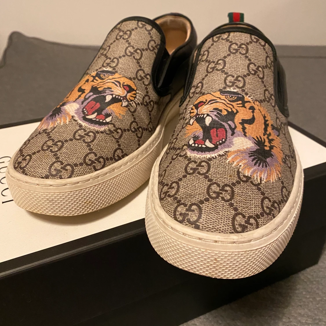Gucci Canvas Sneakers Tiger - 90
