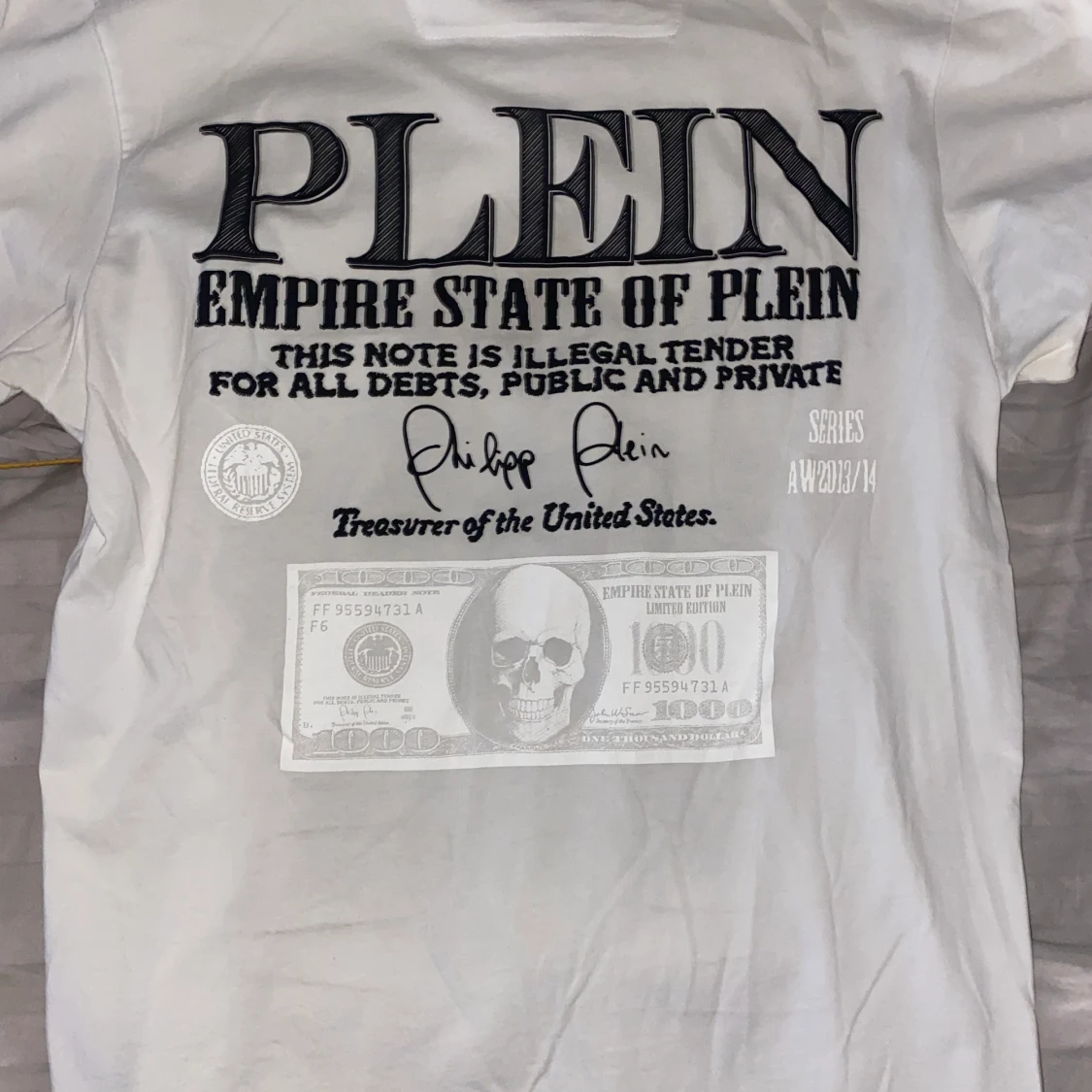 Philipp Plein Dollar Skull T-Shirt - 91