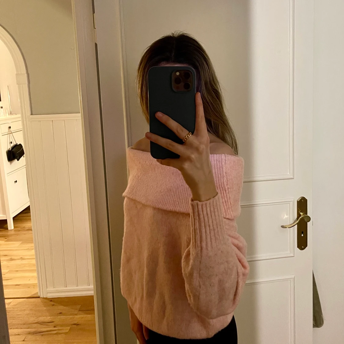 Stickad tröja  - 90