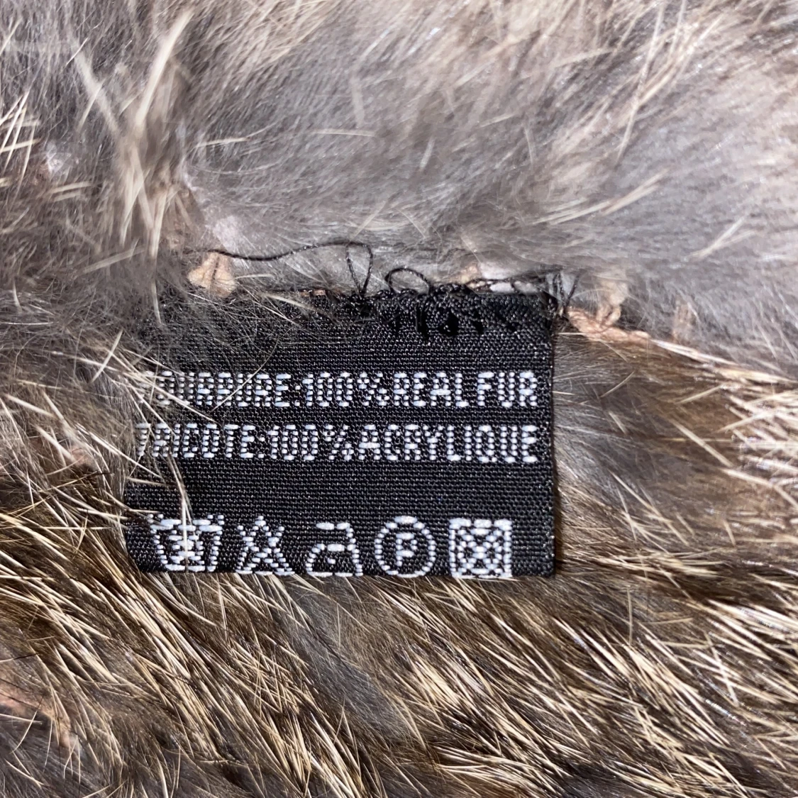 Väst i riktig päls - 91