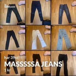 Jeans - Skriv vid bild på alla
