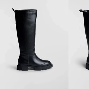 Höga stövlar - Säljer nu mina helt nya stövlar från Ginatricot eftersom dom var i fel storlek för mig. Alla lappar osv sitter kvar. Nypris 699kr. Mitt pris 350kr eller högst bud. Helt slutsålda på hemsidan 😊✌️ Köparen står för frakten 💗