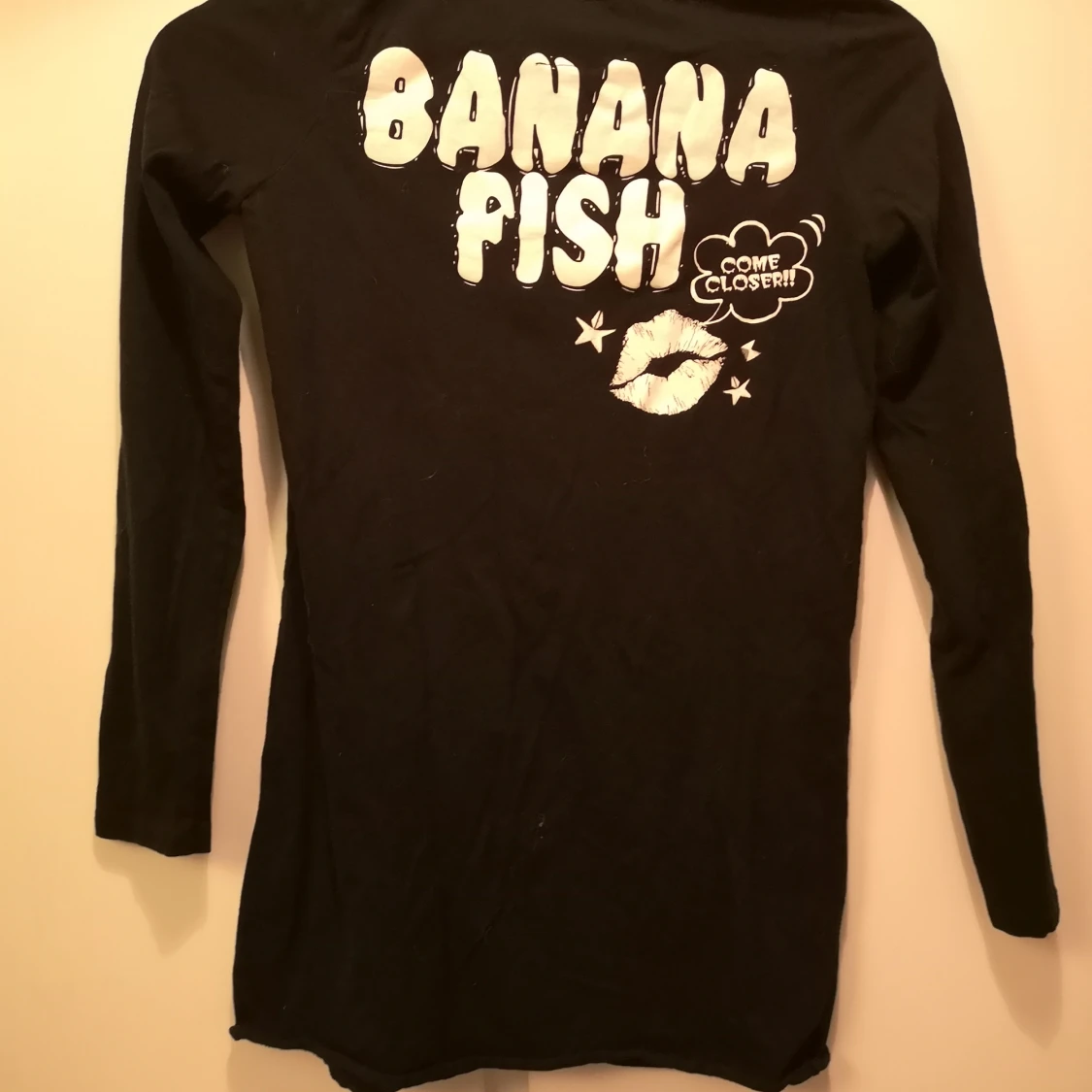 Banana fish tröja svart emo - 90