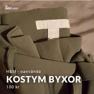 H&m kostym byxor - Helt oanvända