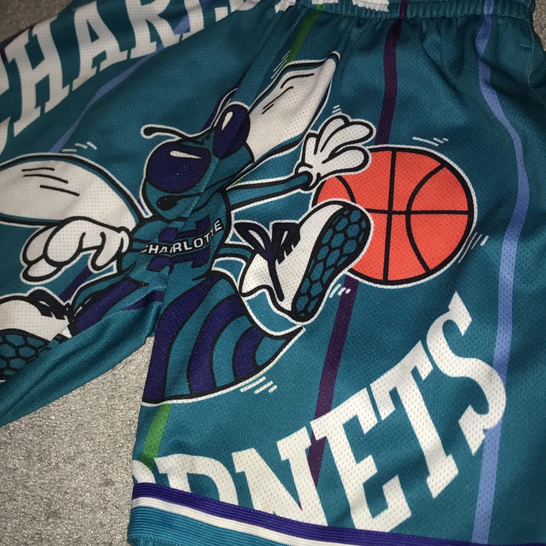 Charlotte Hornets shorts - 91