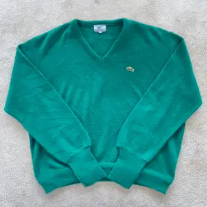 Vintage Lacoste stickad tröja cond: 8/10 size: XL (fits m-l) bin: 800kr