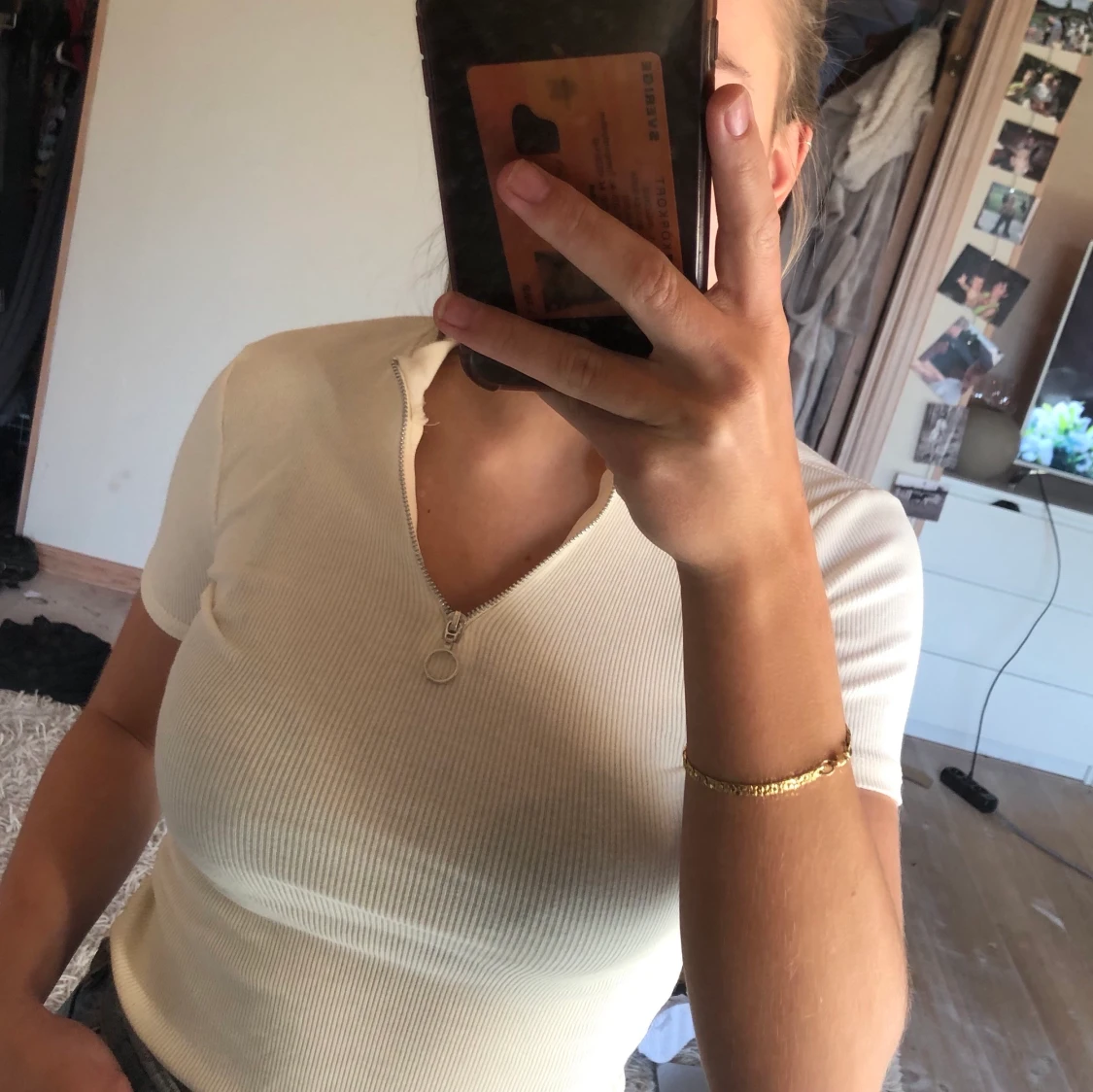 Söt basic topp - 90